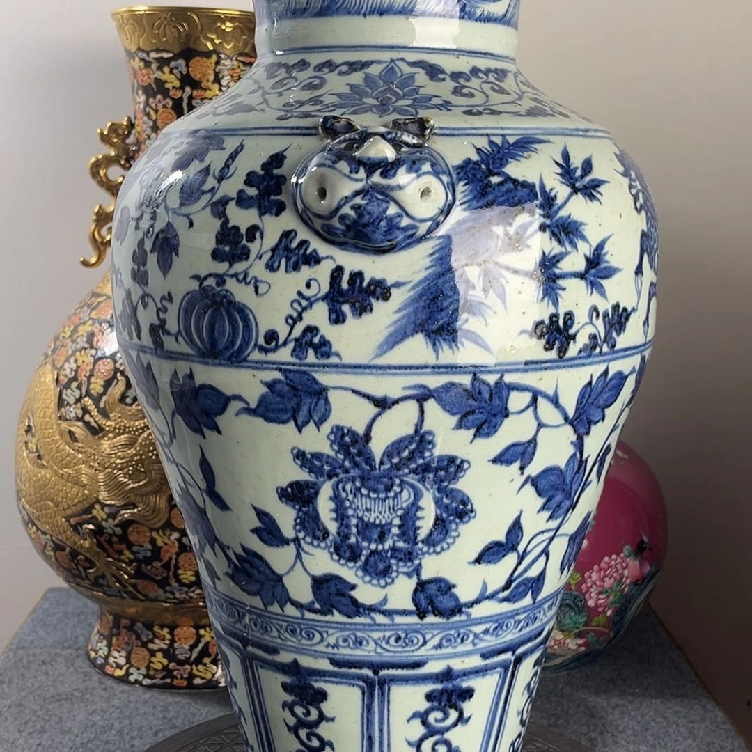摆件青花瓷器摆件大瓶