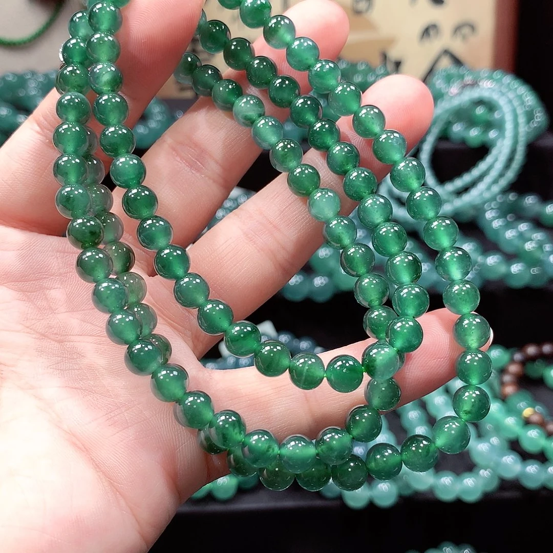 龍***哥未镶嵌手链翡翠卡6.9