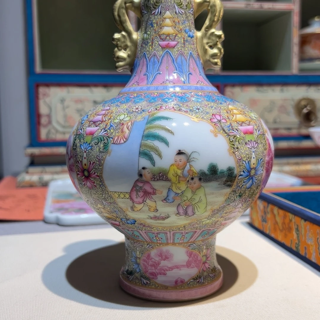 封***｀纯手工手绘 高端茶器