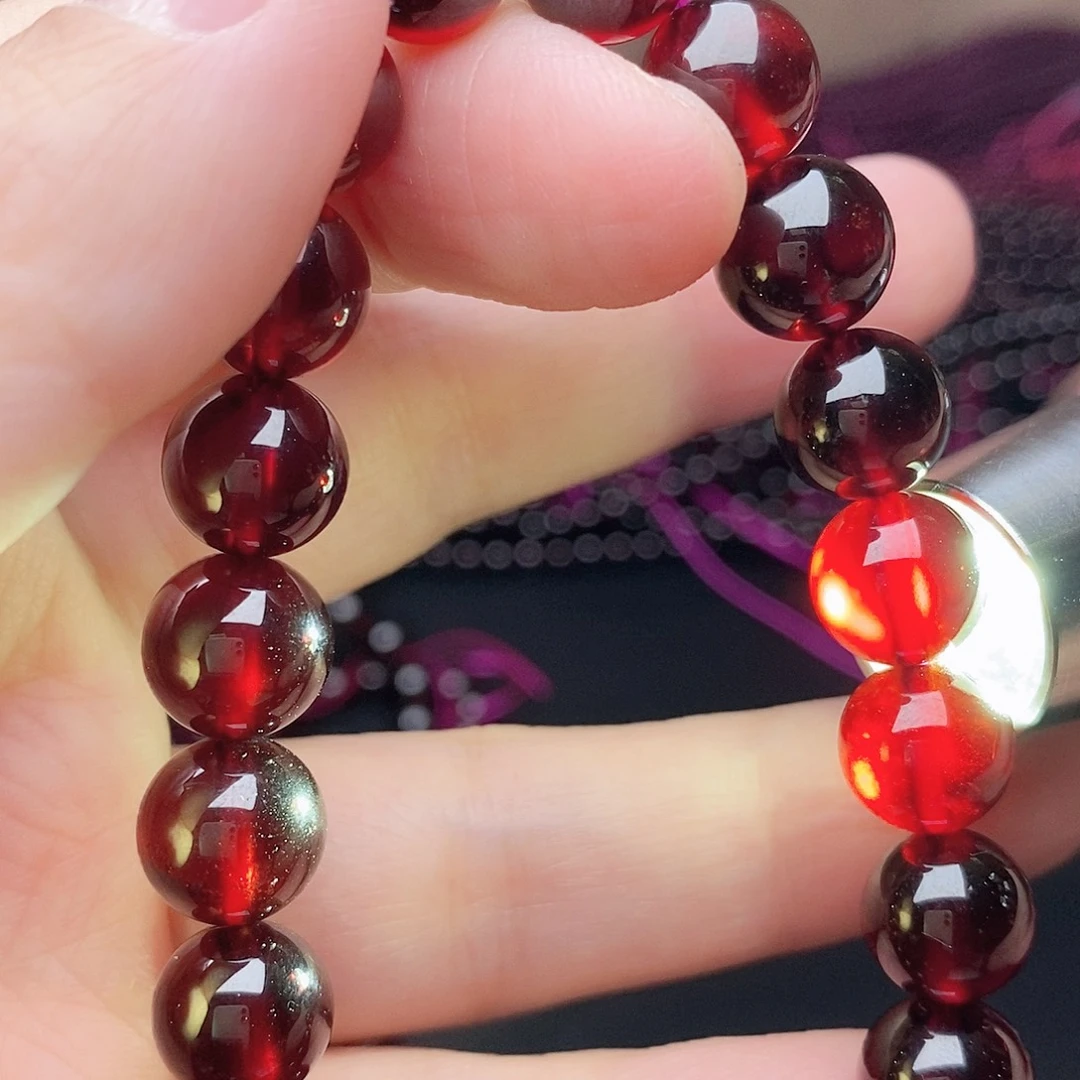 手链未镶嵌石榴石卡9.8