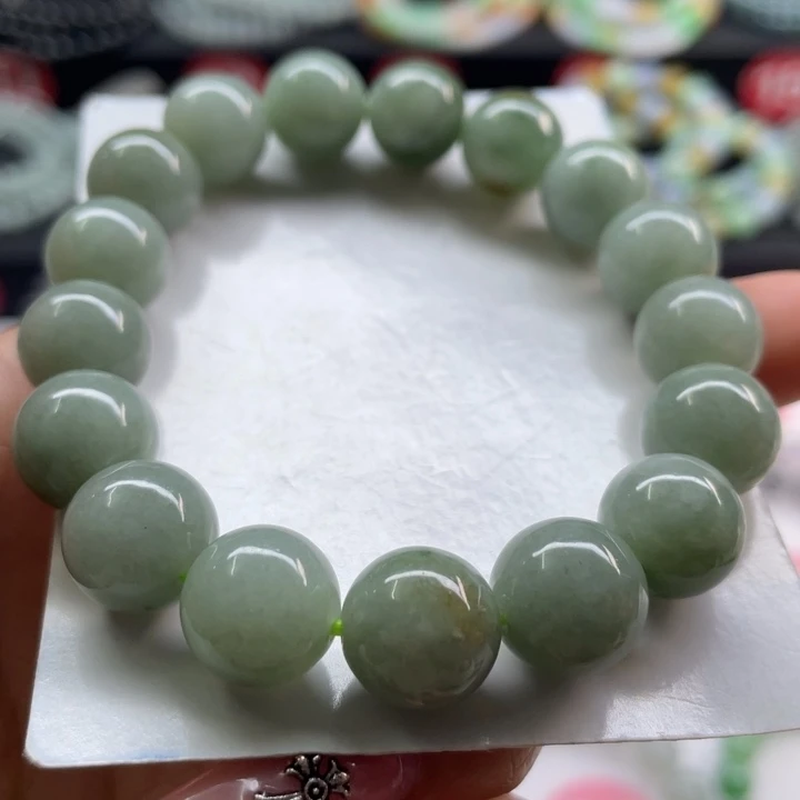 未镶嵌手链翡翠卡12有纹