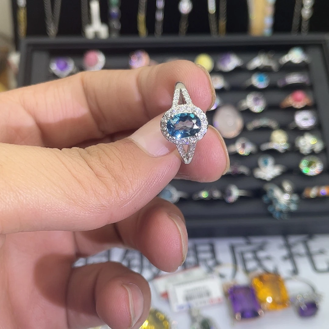 水晶珠宝半成品未镶嵌