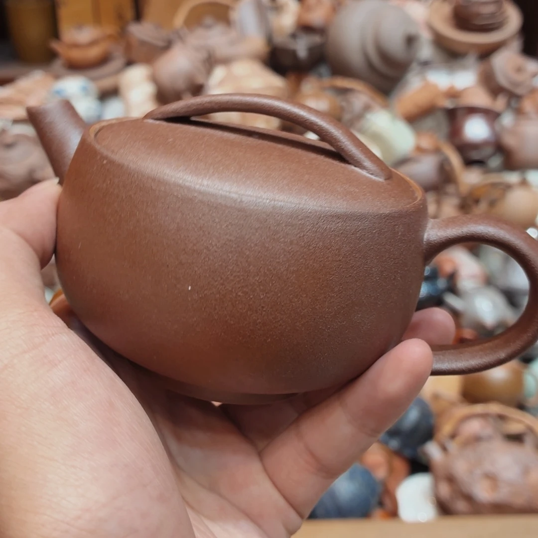 柴烧老岩泥高温茶器皿