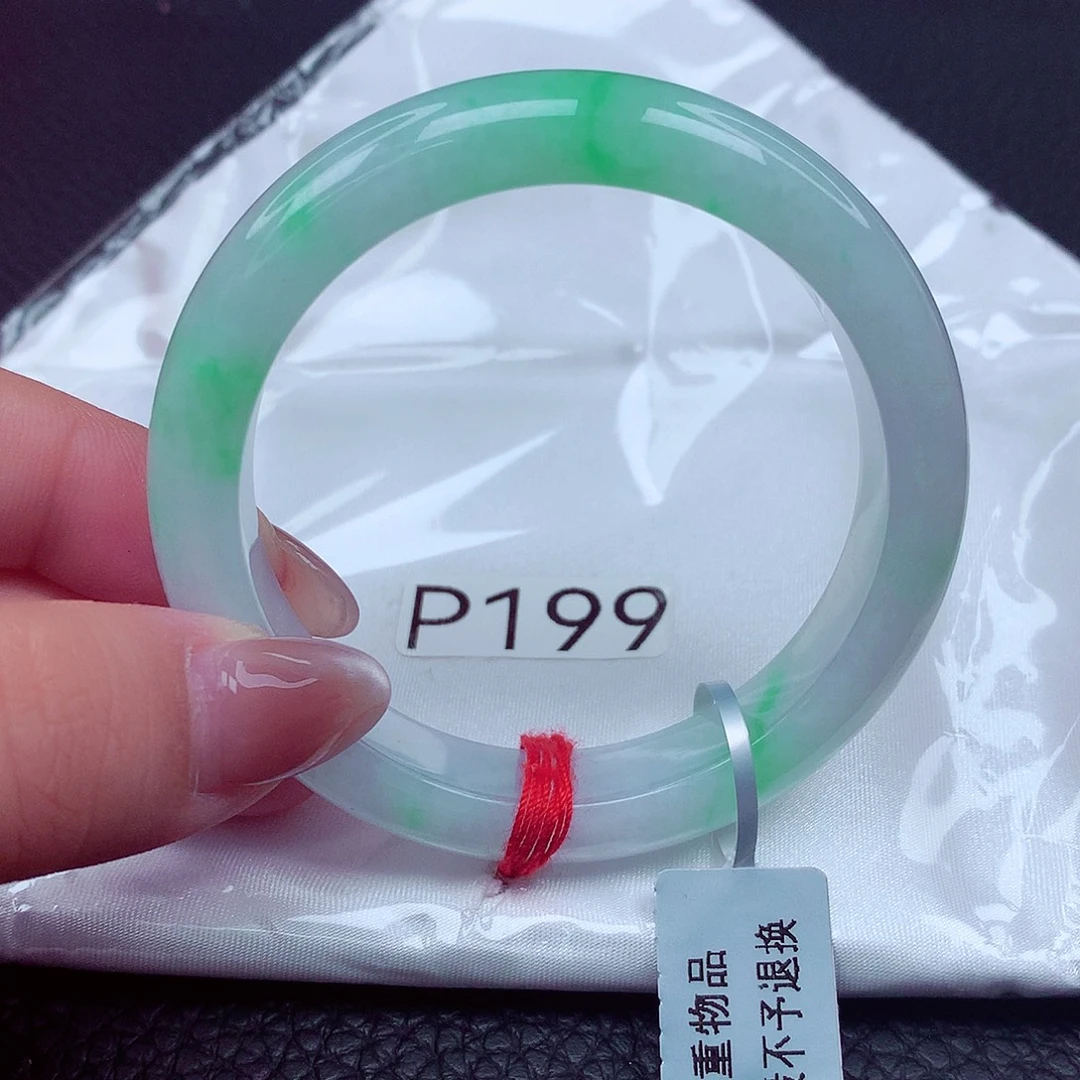 翡翠未镶嵌手镯天然缅甸翡翠A货