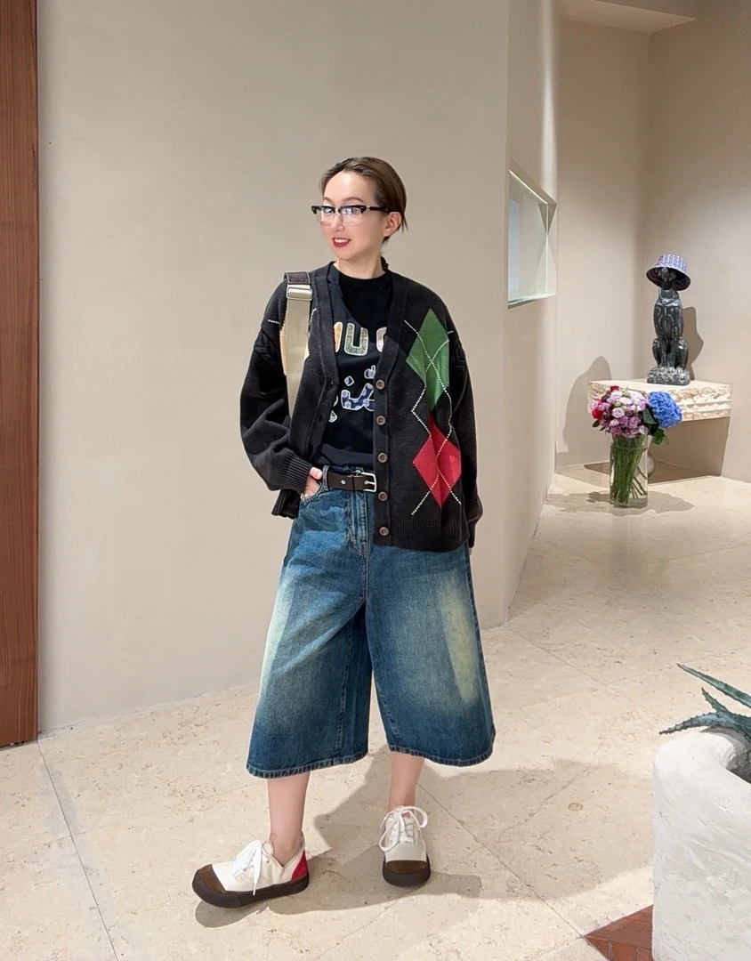 FOUND阿盖尔针织开衫 WENDYZ