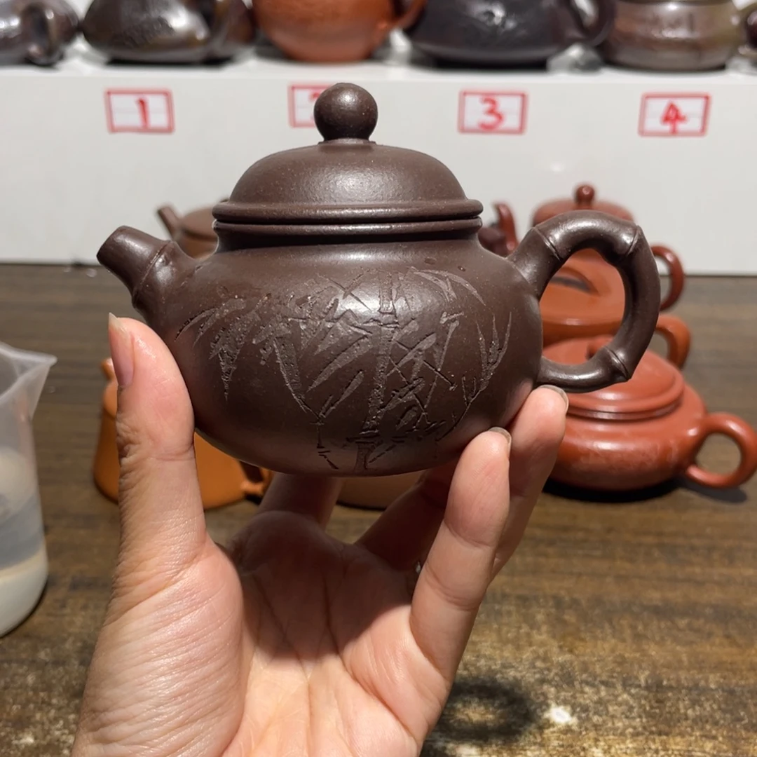 蓝***晨紫砂茶壶宜兴紫砂1