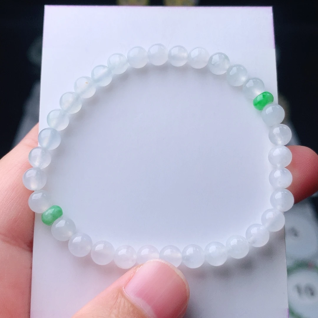 未镶嵌手链翡翠翡翠