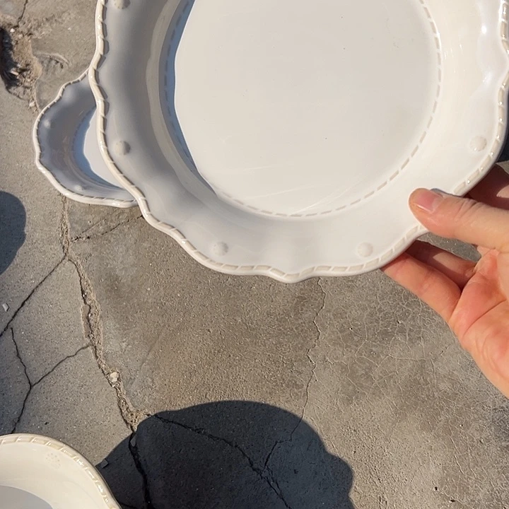 瓷片默认瑕疵商品汤碗➕深