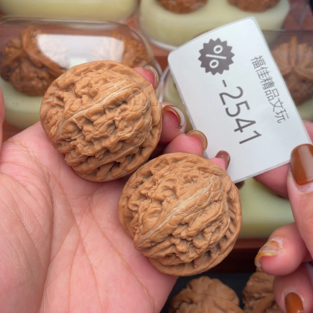 把件文玩核桃47毕业红锦鲤