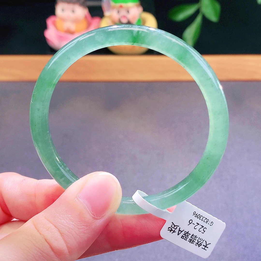 翡翠未镶嵌手镯天然翡翠