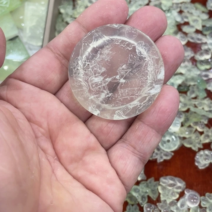 蛇纹石玉合金颈饰
