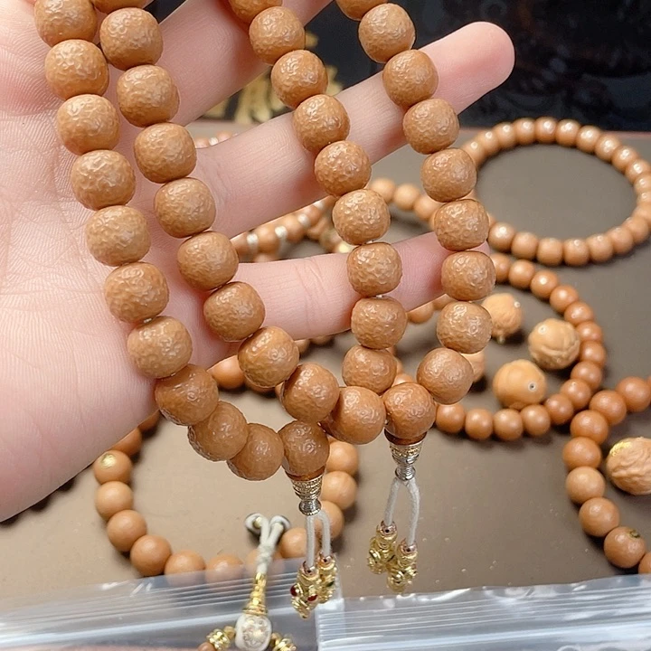 手串猴头核桃波澜不惊手持