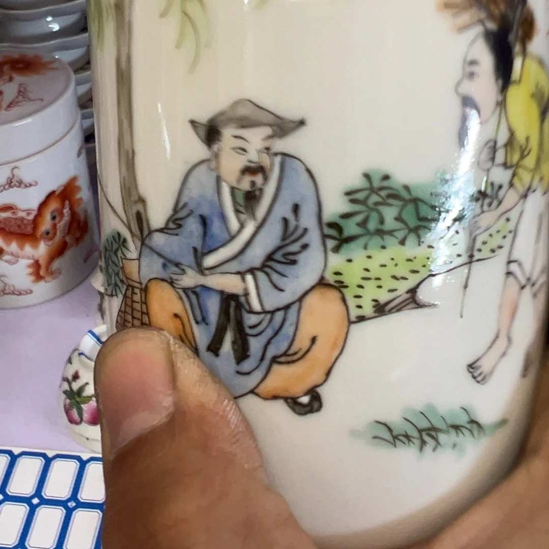 γ***陈瓷片瓷器摆件、茶室雅器