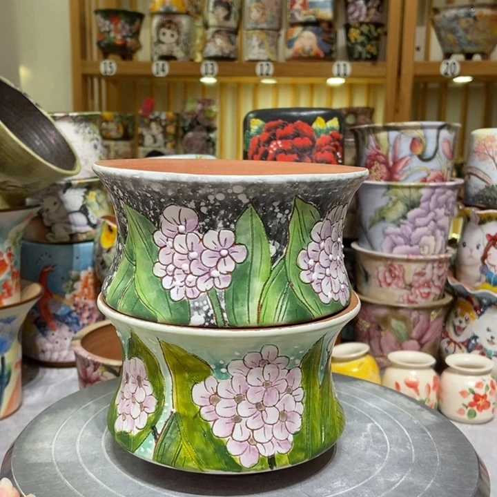 景德镇艺术手绘作品