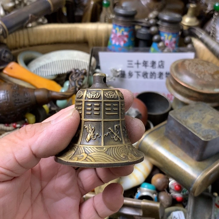 开***心一物一拍八卦铃铛