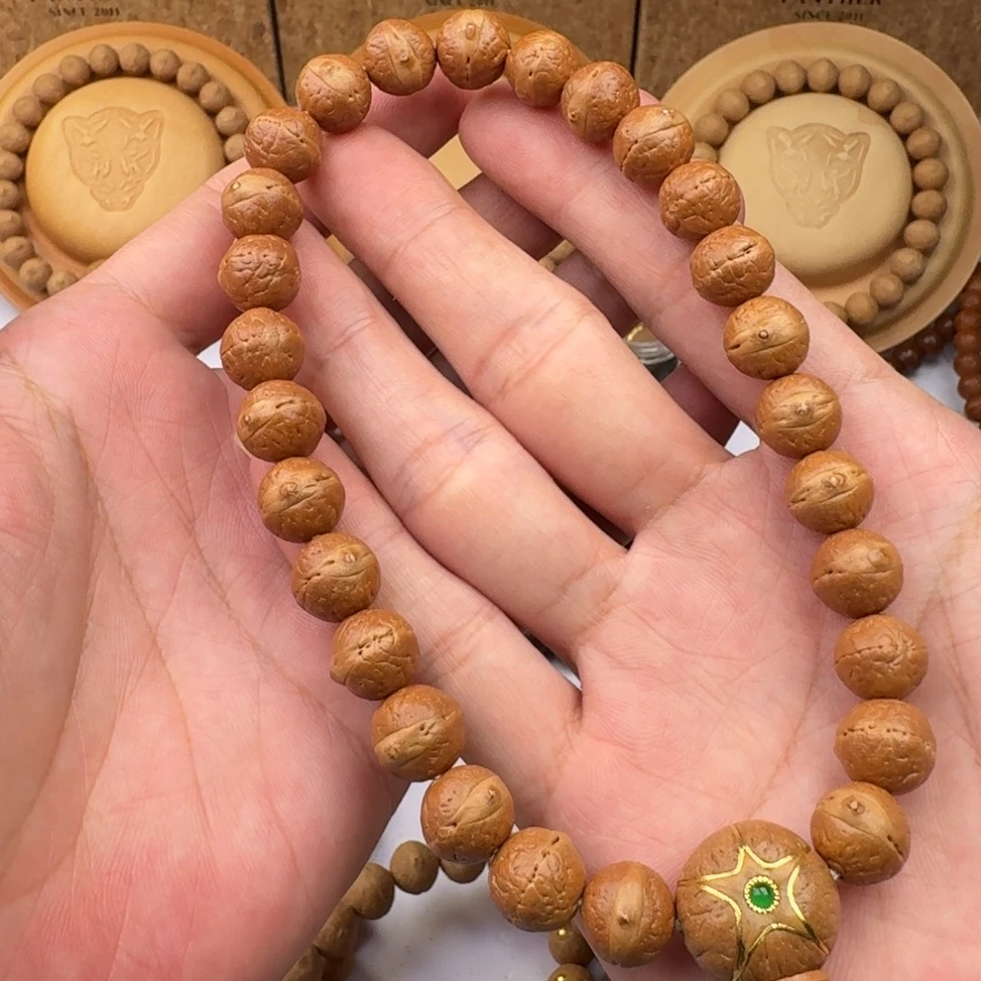 手串凤眼菩提实心籽手持打好底