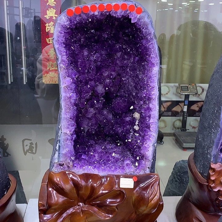 未镶嵌大型摆件（非配饰）紫晶