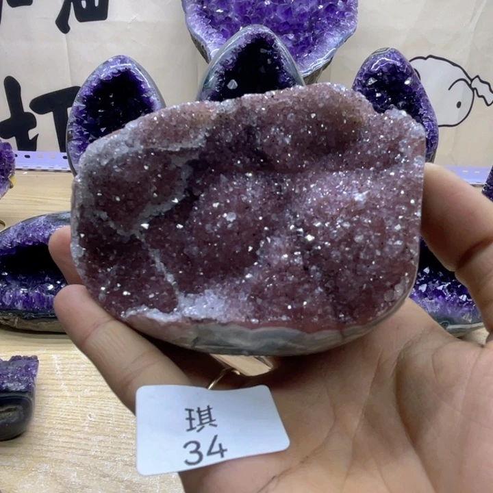 未镶嵌珠宝半成品紫晶