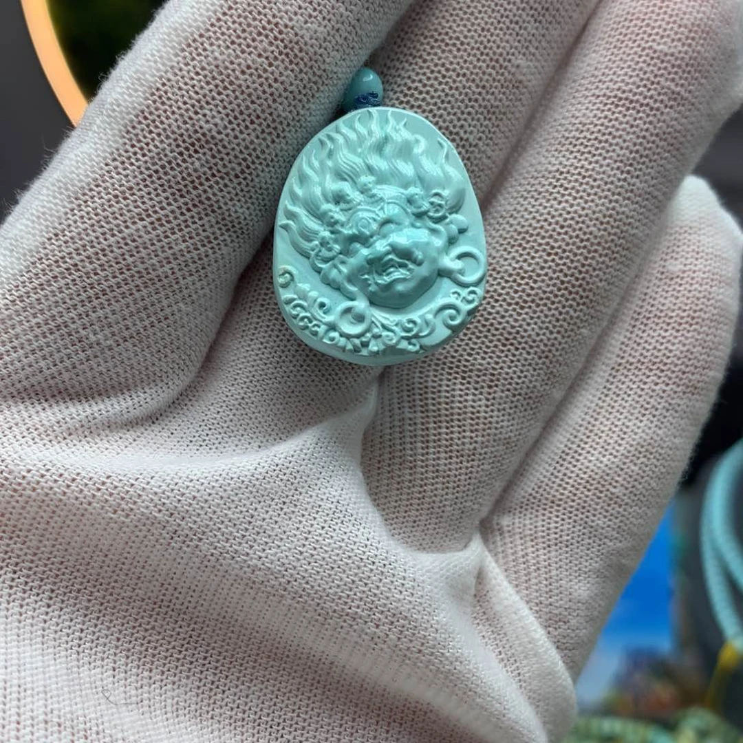 绿松石挂件未镶嵌