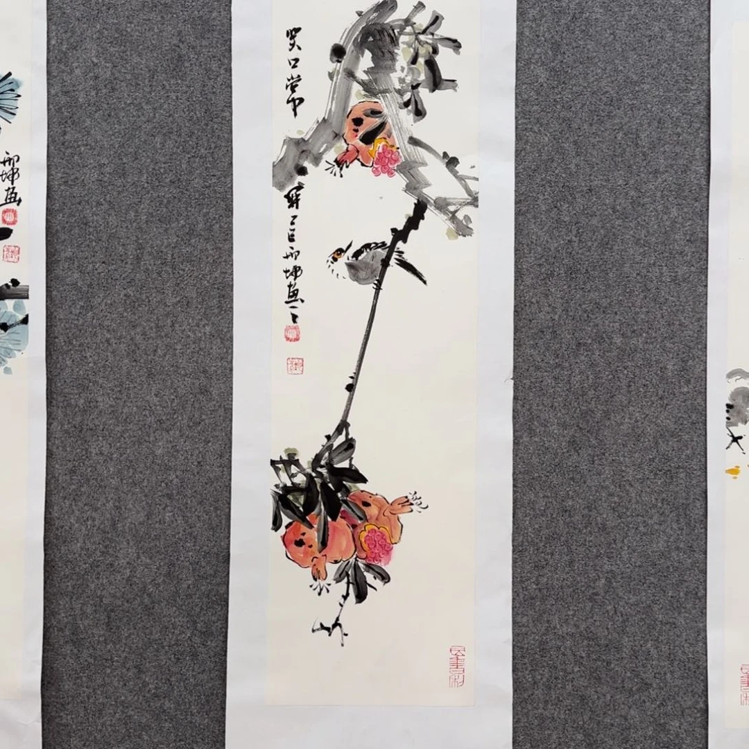 国画zz邢坤老师手绘作品