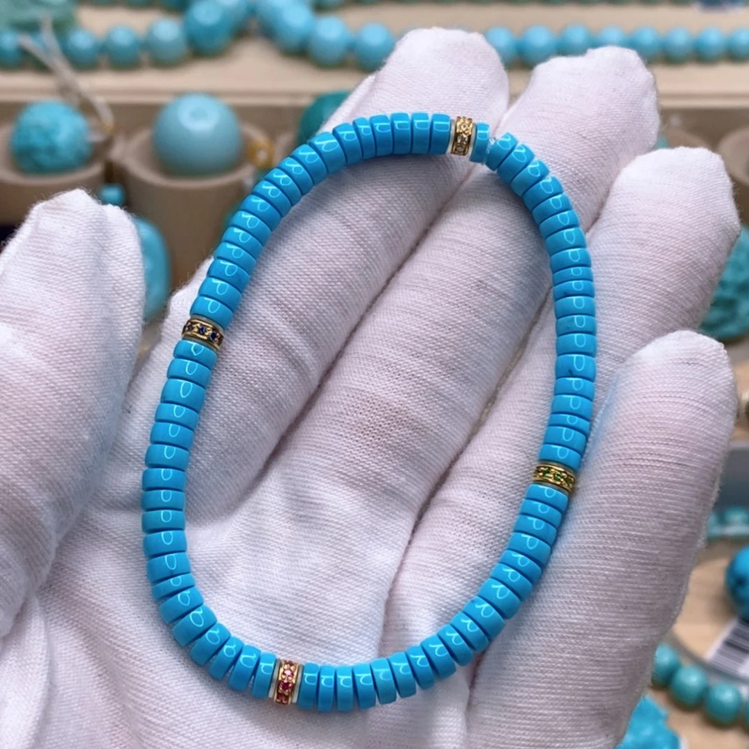 绿松石未镶嵌珠宝奇石4.8