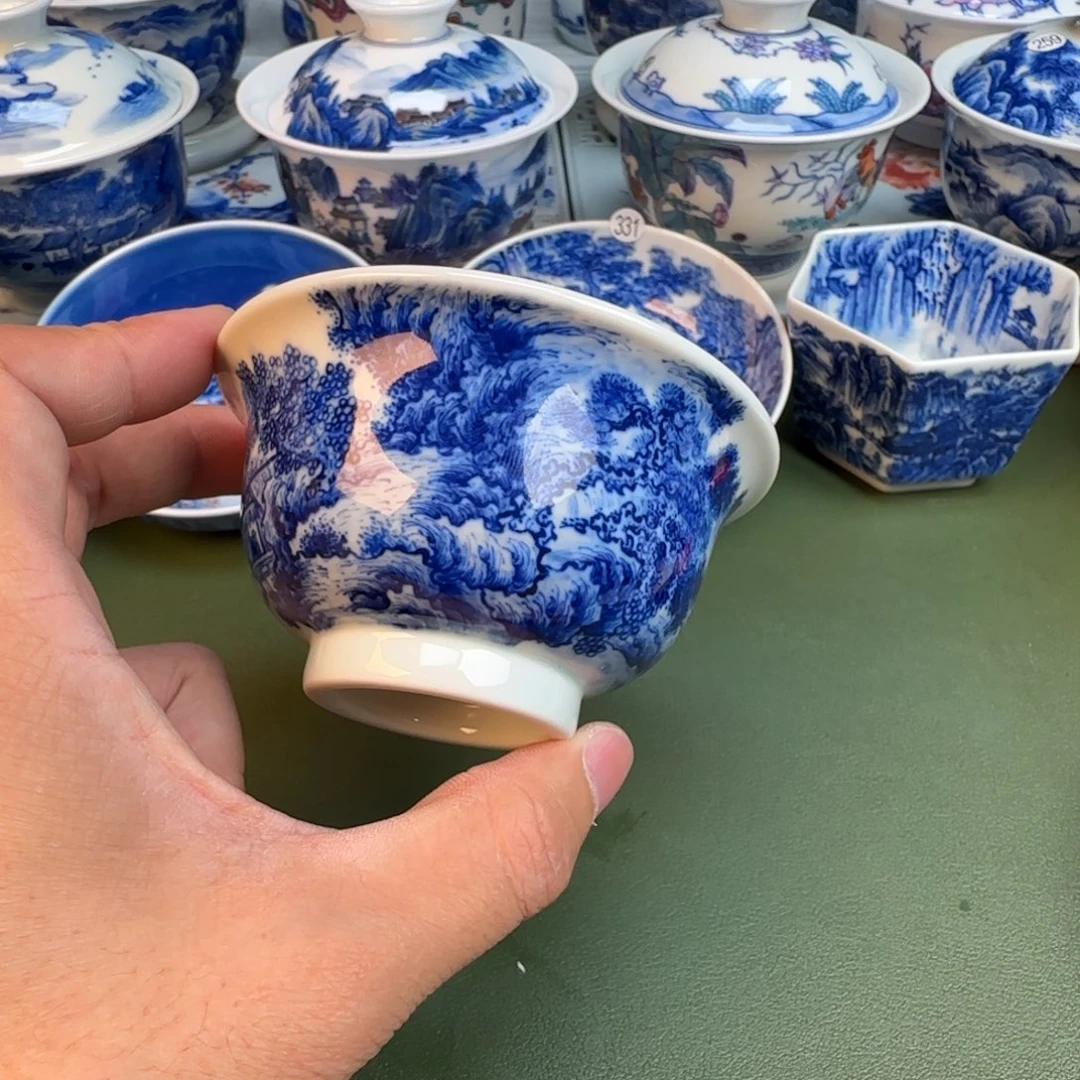 陶纯手工纯手绘茶具335