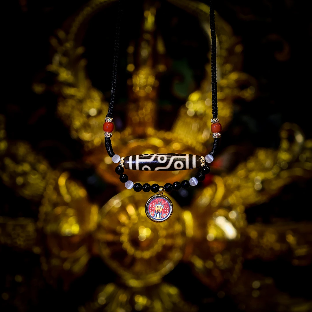 【耀】五爷护佑·九眼纳福唐卡