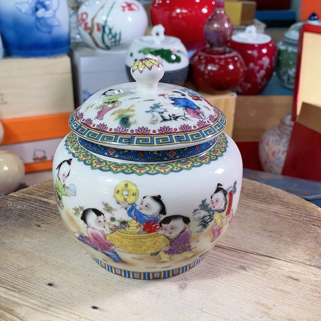 【闪购商品】罐陶瓷茶叶罐密封罐