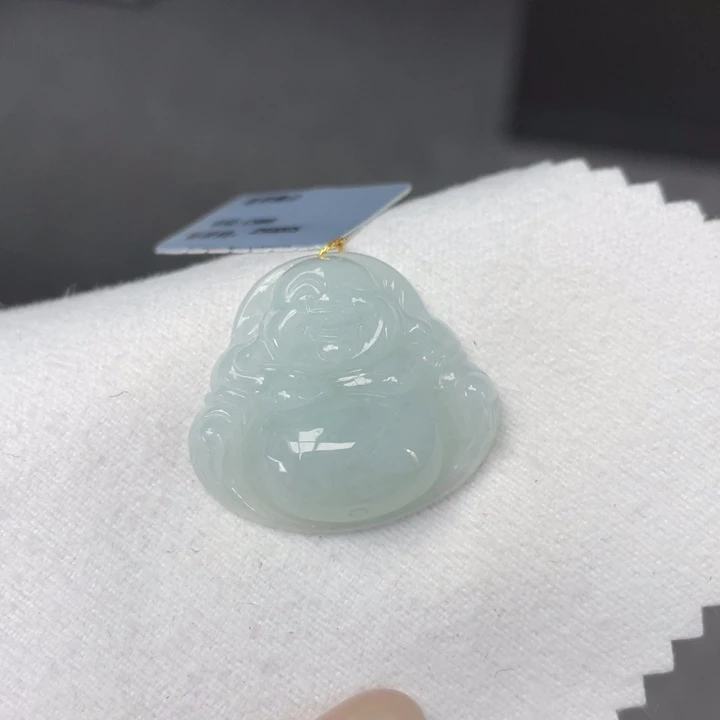 颈饰未镶嵌翡翠佛公
