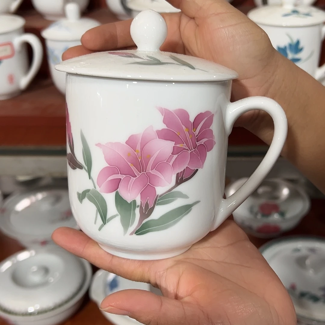 醴陵高温瓷手绘420毫升