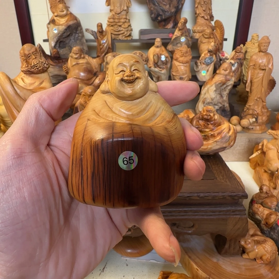 崖柏小木匠艺雕一物一拍