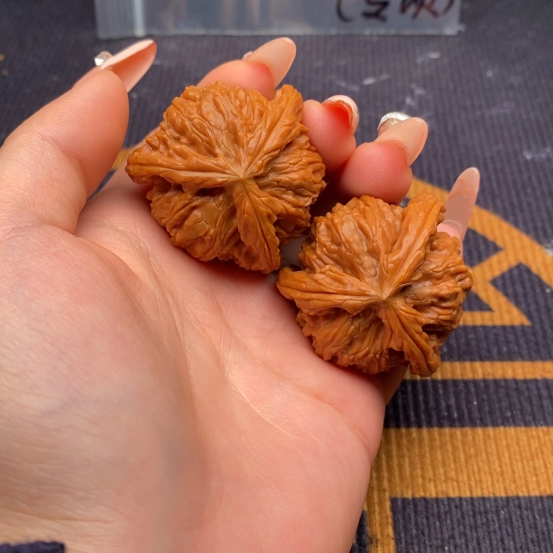 命***慈吊坠文玩核桃白狮子