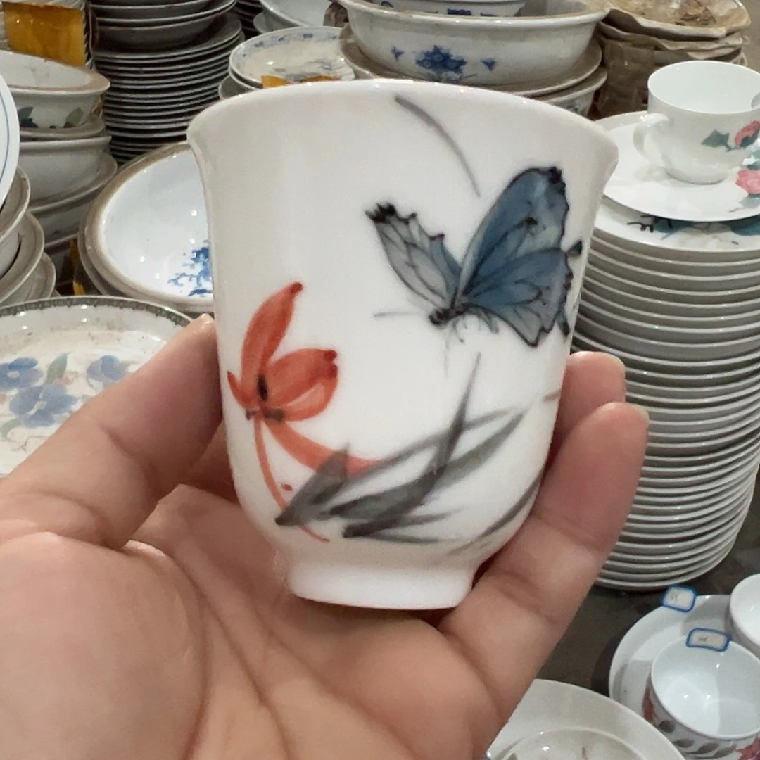 醴陵老厂瓷微瑕慎拍