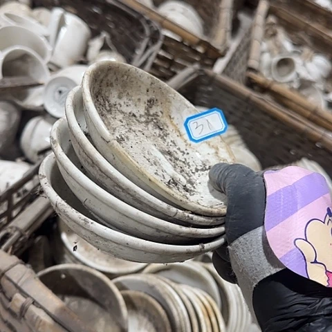 瓷片4个库存12厘米31