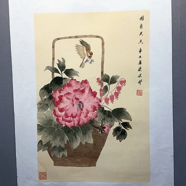 国画书法作品多次参加