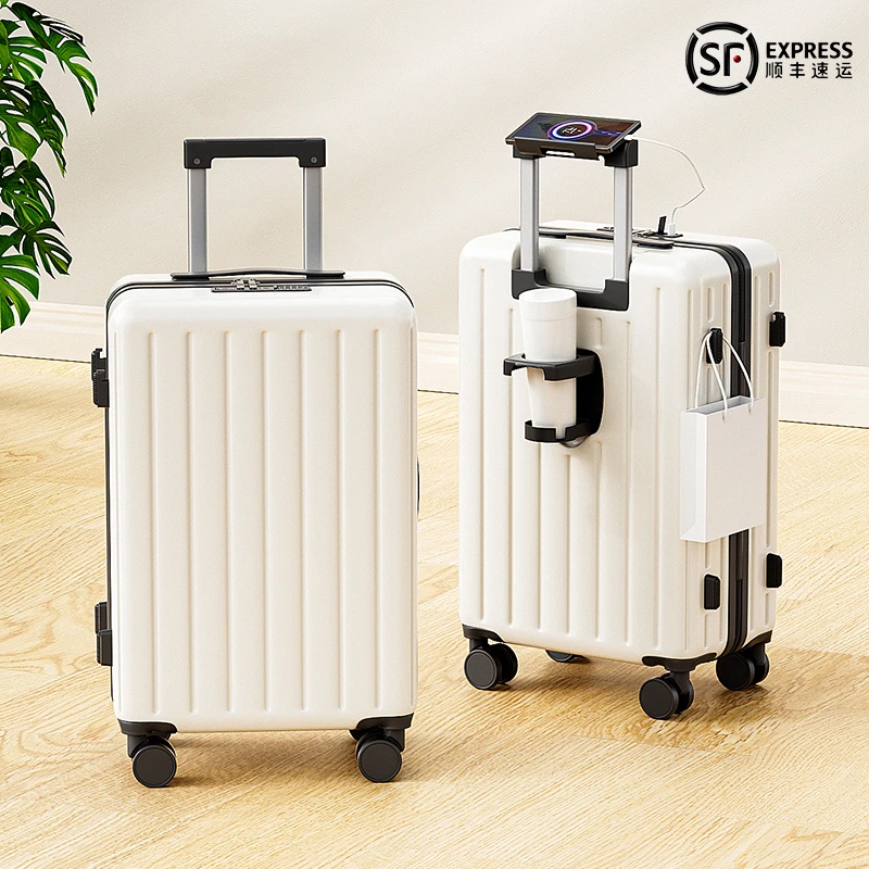 防爆拉链行李箱女大容量2025新款加厚旅行箱万向轮休闲拉杆箱男