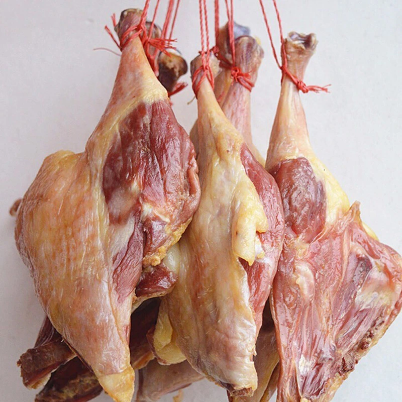 溢流香香腊鸭腿 咸肉熟食腊味江西特产 腊鸭腿 干咸鸭腊板鸭腿