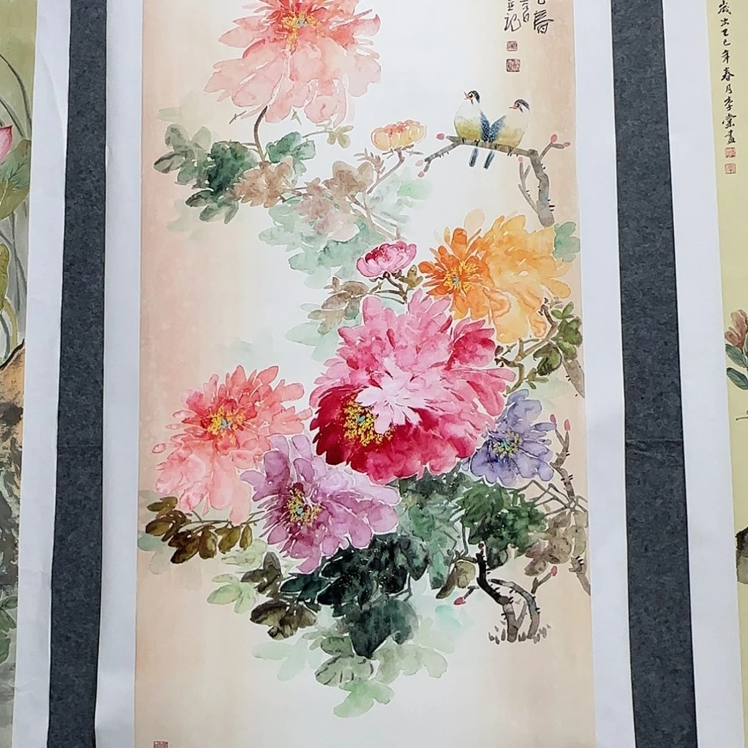 国画138*70纯手绘唐朝