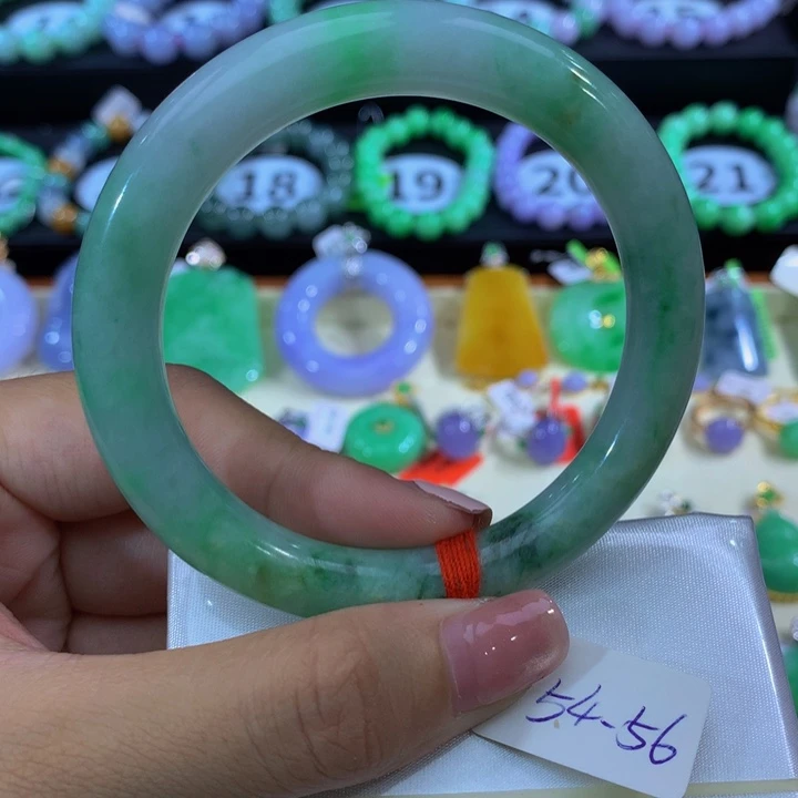 未镶嵌手链翡翠翡翠54-56
