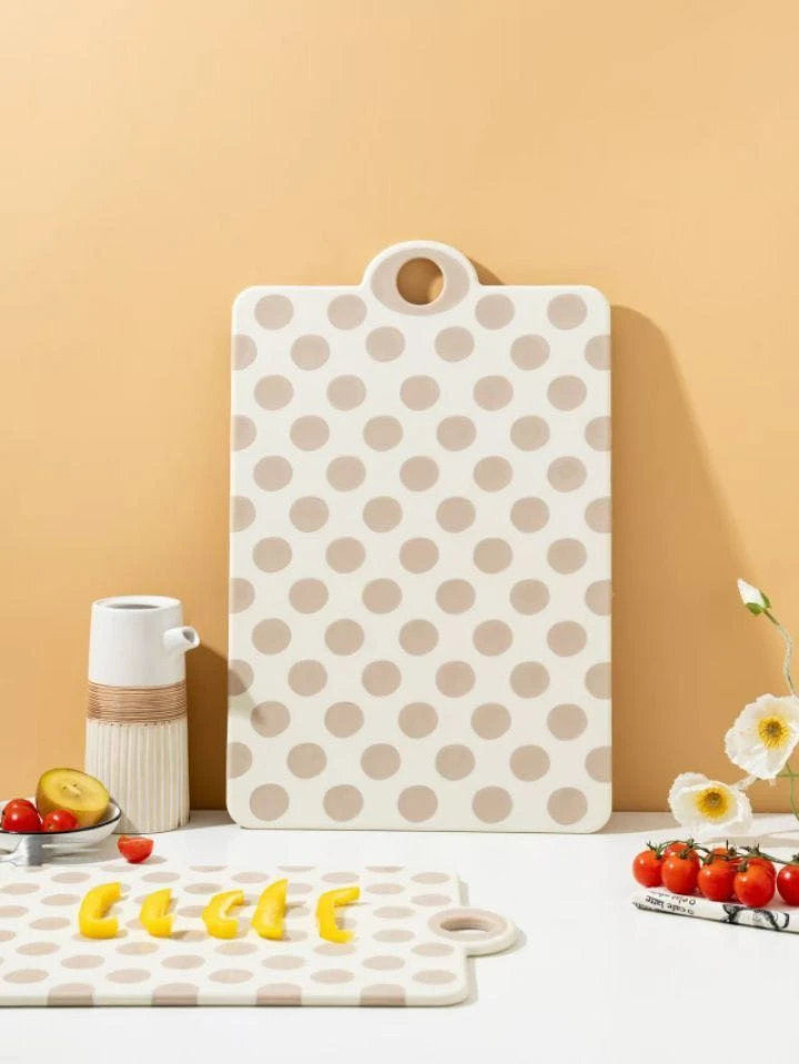 新疆包邮家用防霉防滑柿柿如意轻奢砧板大号43*28*9（YS-078）