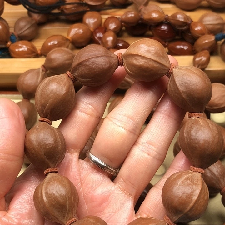 B****橄榄核手串梅林铁核19 X24