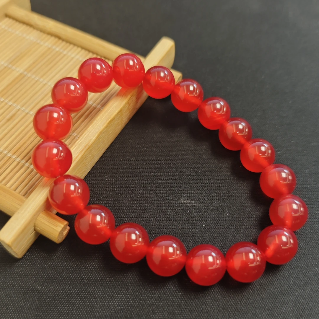 宝红玉手串46(多样性发)