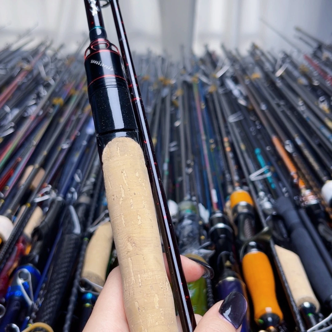 木***人碳素3.8m2.4m路亚竿