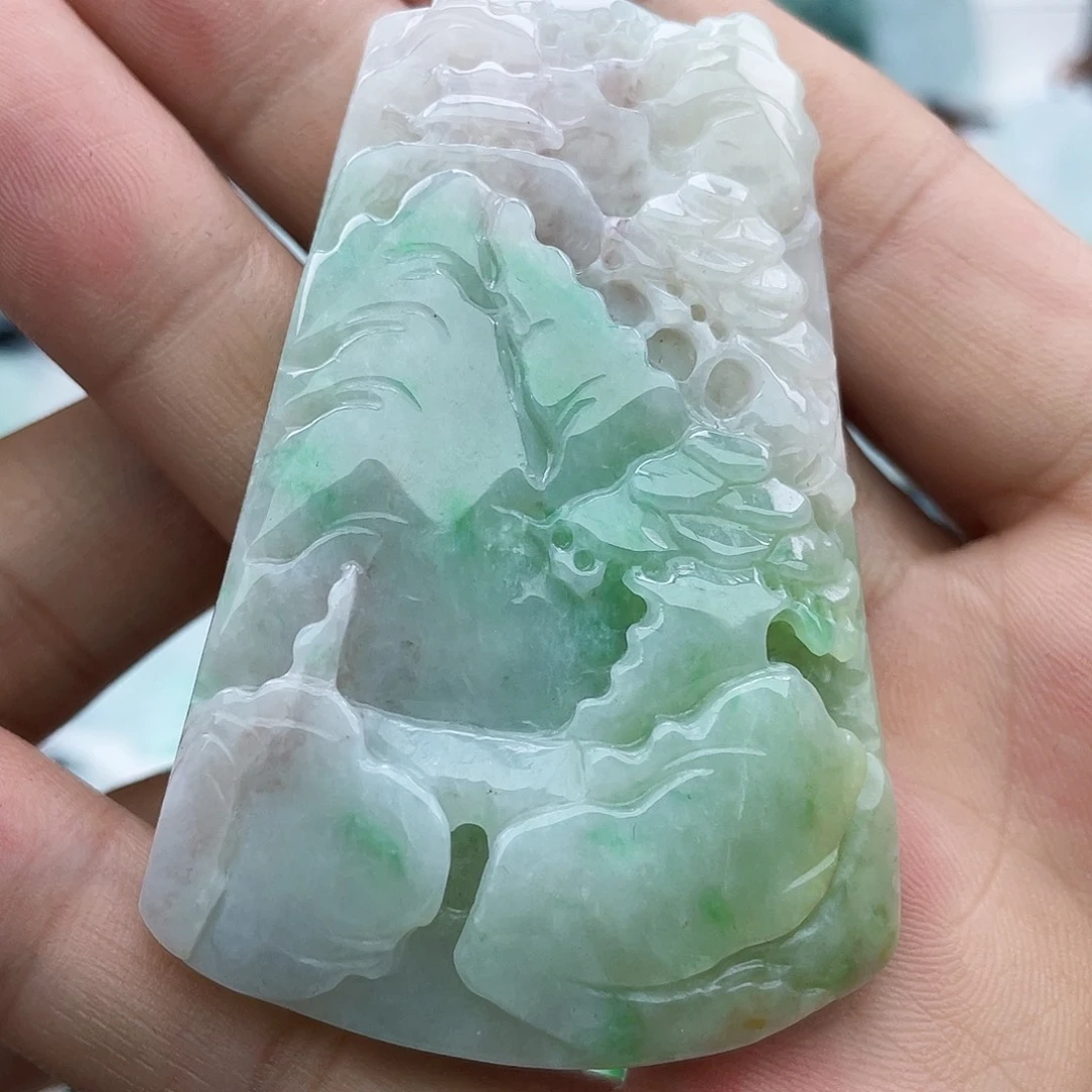 颈饰未镶嵌翡翠翡翠