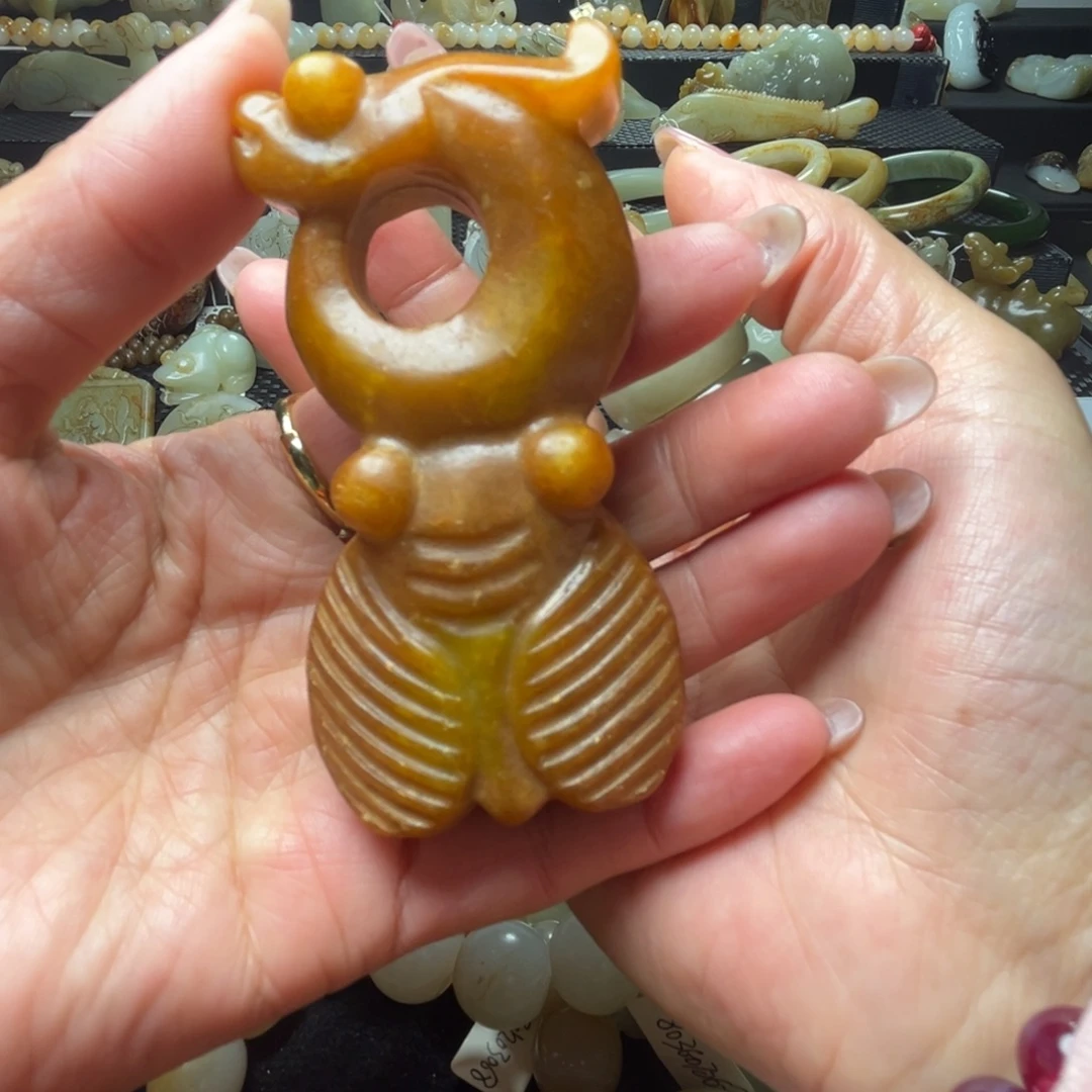 和田玉未镶嵌吊坠(不含链)