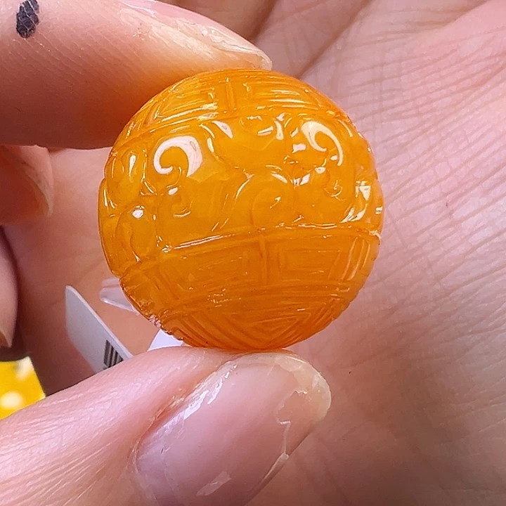 蜜蜡颈饰未镶嵌蜜蜡