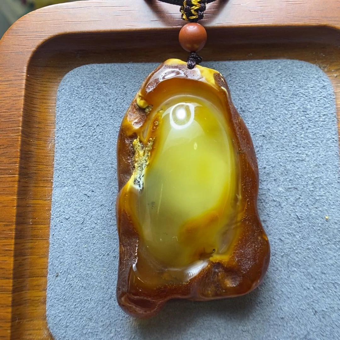 未镶嵌颈饰蜜蜡神*?郎