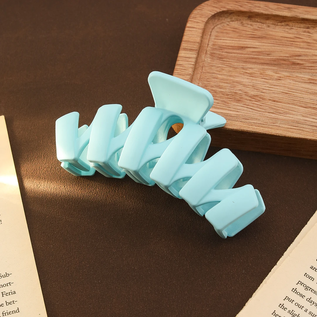 发饰发夹气质网红彩色头饰夹子少女风鲨鱼夹发卡抓夹欧美风百搭女