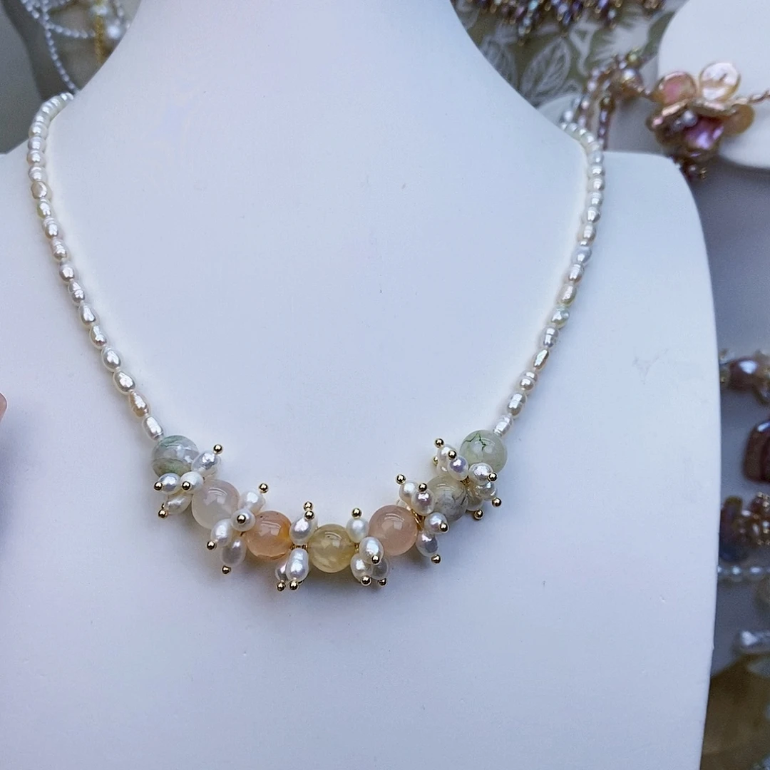 淡水珍珠颈饰未镶嵌