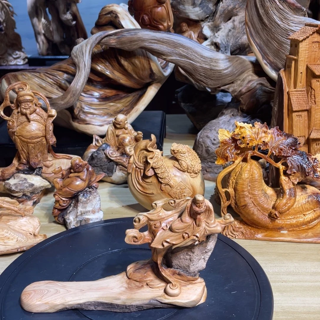 柏木太行崖柏工艺品